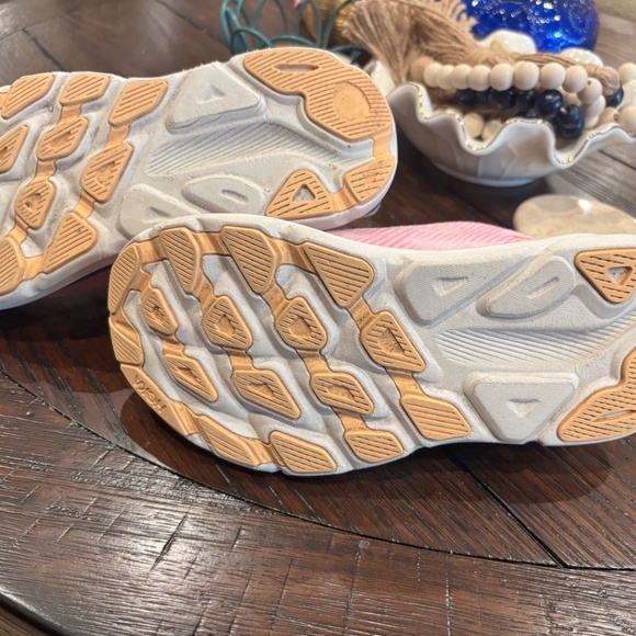 Hoka Pink and Blue Athletic Shoes - Picture 6 of 6